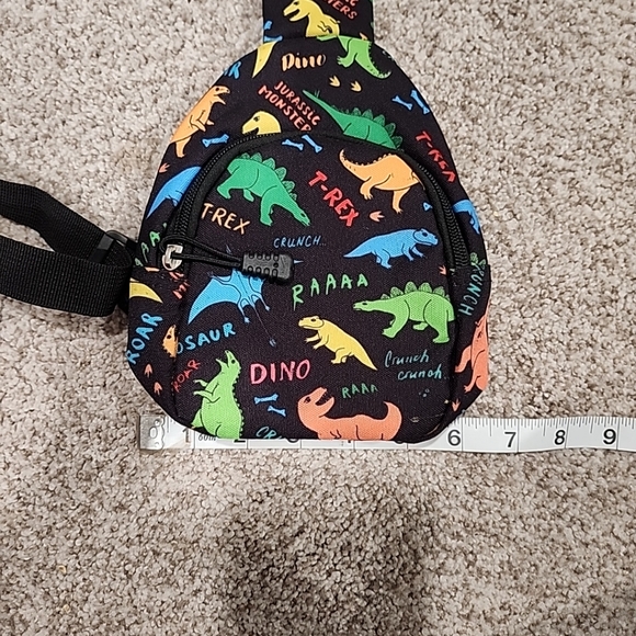 Kids Dinosaur Crossbody multicolor with adjustable strap - Picture 4 of 5